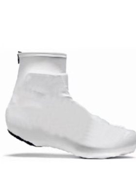 Bike Fitting专用锁鞋鞋套纯白色无logo无反光无标