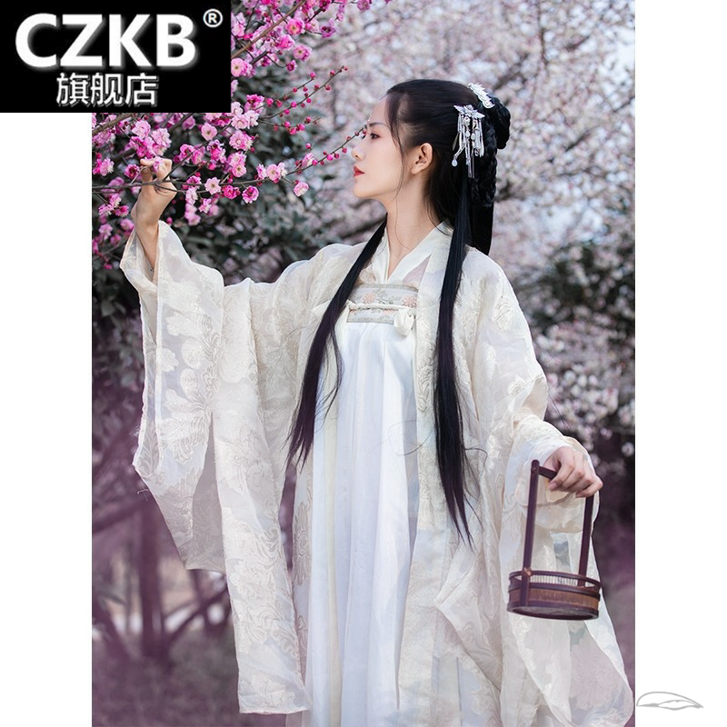 汉服女荣姬襦裙大袖衫飘逸古风襦