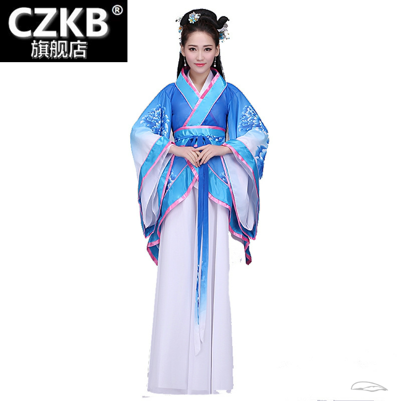 新款晋魏汉服女改良中国风古装传