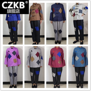 叫花子古装服装乞丐服破烂补丁装男女古代要饭搞笑济公舞台话剧服