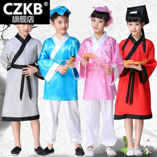 守株待兔演出服儿童小学生课本剧锄禾表服锄头道具农民小草禾苗服