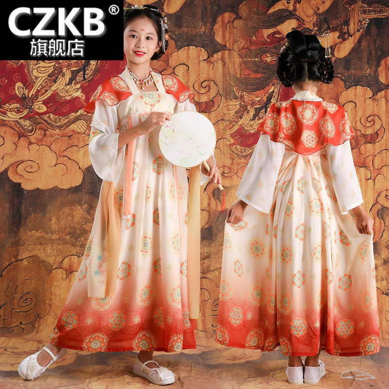 汉服女童秋款中国风儿童古装襦裙