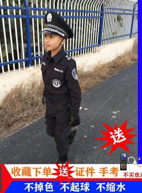 儿童特服警小军装警管特种兵套装幼儿园小警察角色扮演服装万圣节