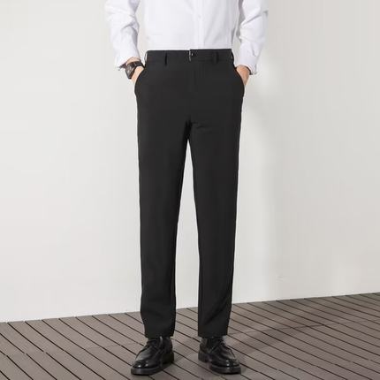 男士高级感西裤长裤男垂感抗皱垂感西裤男款西装休闲裤男直筒裤男