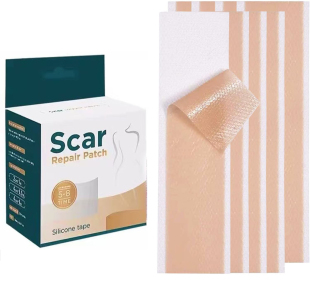 疤痕贴增生疤美皮护理舒痕贴开眼角点痣剖腹产手术疤 4x15cm样装