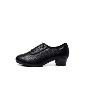 KCDANCE新款皮质摩登舞鞋女士成人室内软底华尔兹国标舞摩登舞鞋