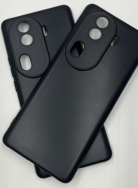 适用于opporeno11pro手机壳opopreno11por保护套oporeno11pr0黑色opp0简约0pporeno11p0r防摔磨砂男女软壳
