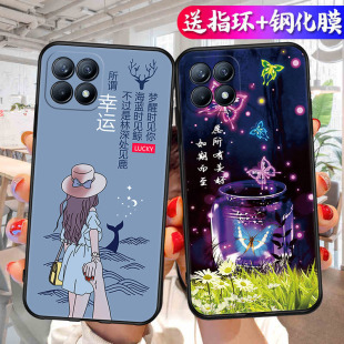 适用oppoReno4se手机壳PEAM00保护套PEAT00卡通0pp0Reno 4se防摔oporen04se软壳oppreon4se全包opoor男女挂绳