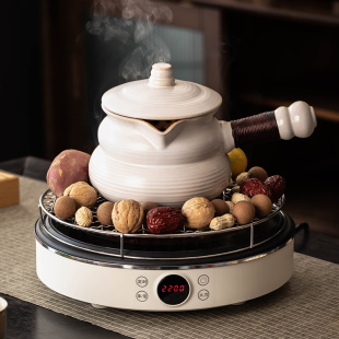 冬日围炉煮茶壶家用室内电陶炉煮茶器具全套罐罐茶煮茶炉烤茶套装