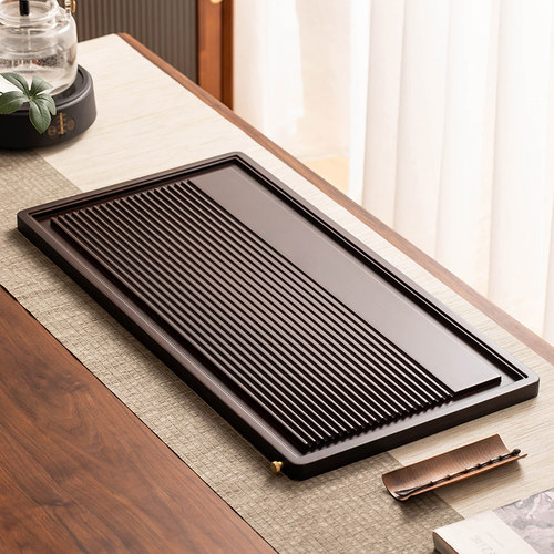 茶盘实木整块高端小型干泡盘