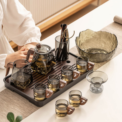 耐热玻璃茶具套装家用