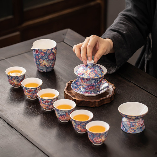 匠序羊脂玉功夫茶具陶瓷2026新款