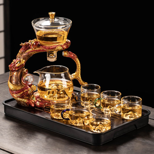 匠序玻璃自动茶具高档泡茶神器