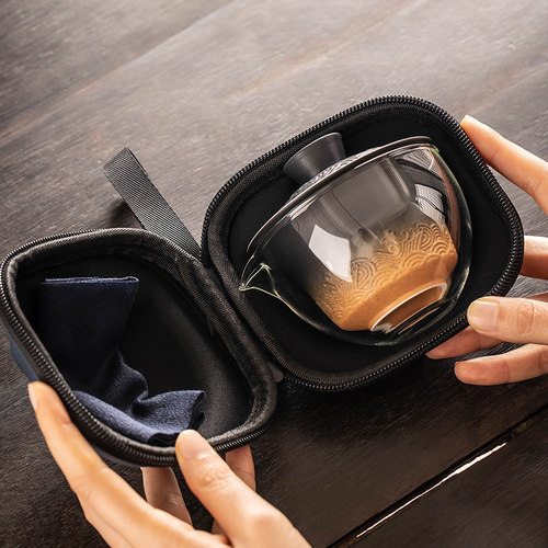 匠序旅行茶具套装快客杯泡茶神器