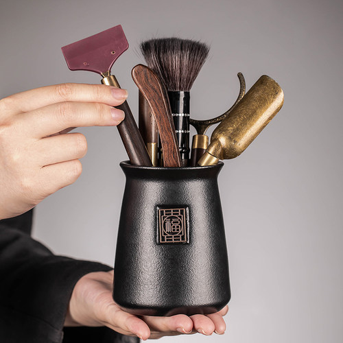 匠序茶道六君子泡茶工具茶杯垫