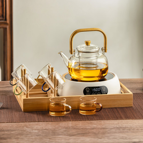 电陶炉煮茶壶家用玻璃烧水壶