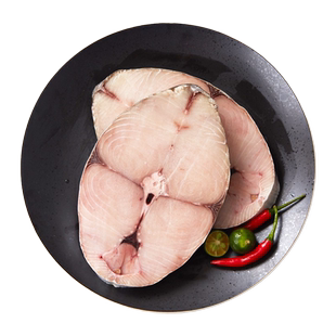 海南马鲛鱼三亚特产鲅鱼新鲜冰鲜深海鱼特大鱼中段海鲜礼盒装8斤