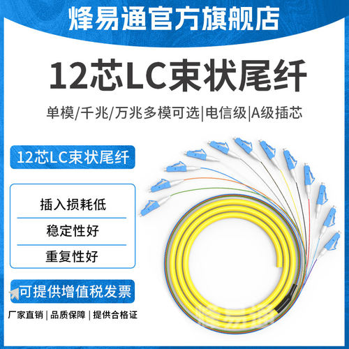 lc电信级束状单模尾纤单模跳线