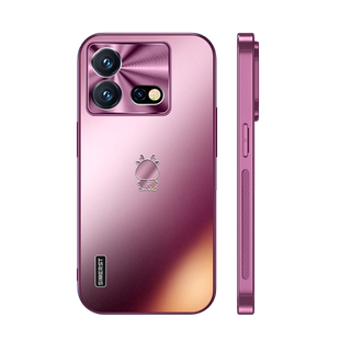 适用iQOONeo8手机壳新款龙年限定炫金磨砂neo8pro高级感梅子色保护套全包防摔超薄男女情侣