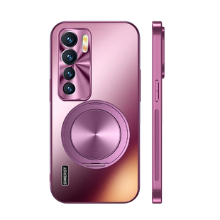 适用华为nova7手机壳新款nova7Pro手机套自带支架炫金磨砂一体磁吸nova7SE全包防摔高级感5G活力版男女保护套