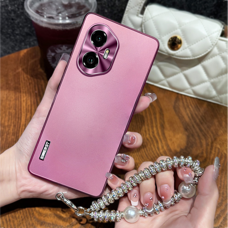 适用荣耀300手机壳新款炫金高级