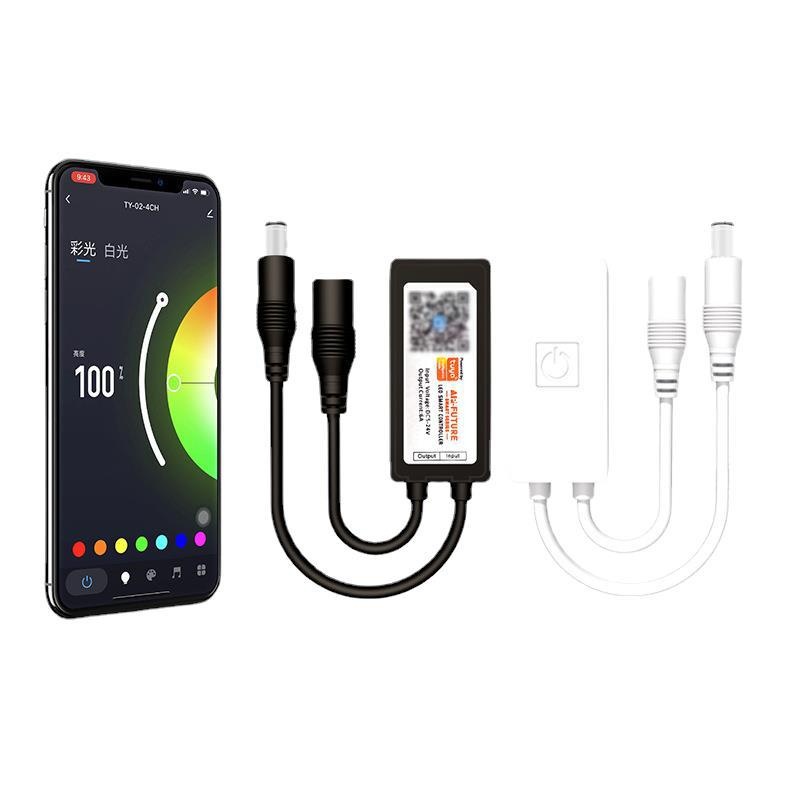 涂鸦智能LED WIFI 控制器迷你简易系列 灯带控制器 单路单色