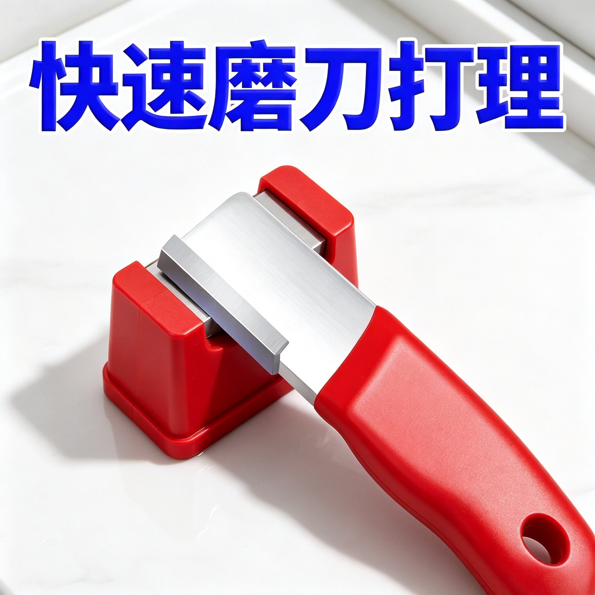 德国磨刀石神器钨钢小刮刀剪刀农具菜刀家用多功能专业开刃器新款