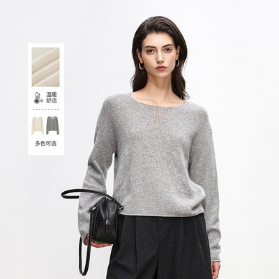 SOMSOM/索玛百搭套头毛衫