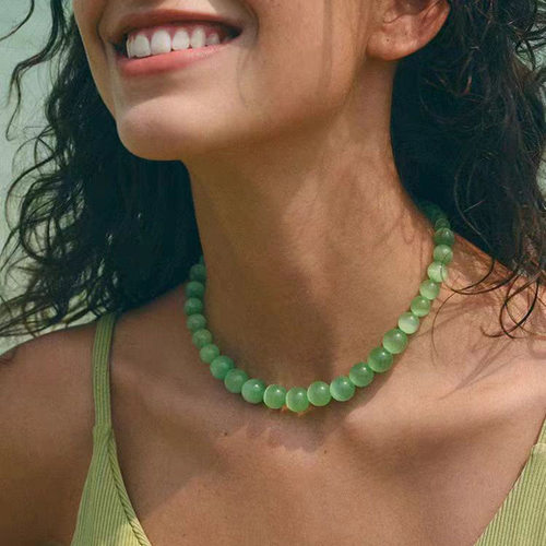 【大璐璐专属】GIGIYOMi非金属布艺韩国小众设计糖果色ins项链