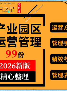 科技文化产业园孵化器众创空间运营方案管理制度手册绩效考核办法