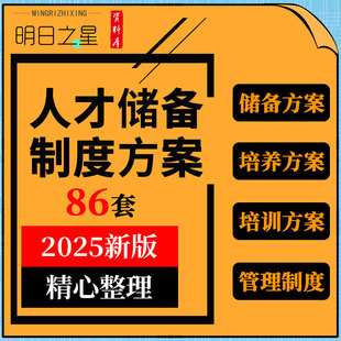 企业公司餐饮酒店药店人才干部储备实施方案计划登记表格管理制度