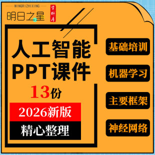 人工智能基础逻辑理论机器深度学习主要框架神经网络培训PPT课件