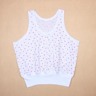 坎肩女装 夏季 老年人纯棉短款 吊带t恤汗衫 婆婆小背心套头妈妈无袖