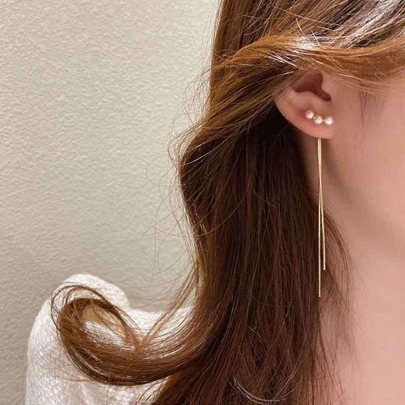 srrmhyn耳环新款潮气质流苏耳钉