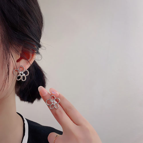 srrmhyn韩国气质珍珠耳钉