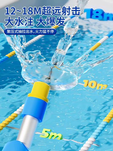 泼水节超大容量背包水枪儿童户外戏水玩具滋喷水枪成人打水仗神器