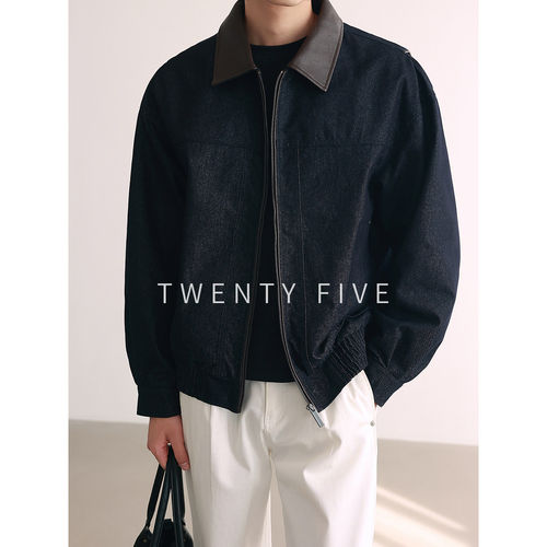 TWENTY FIVE｜美式复古静奢通勤夹克男休闲时尚高品质外套上衣秋