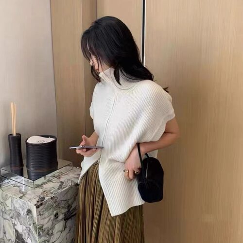The Row羊皮笔筒包反绒皮腋下包90s包迷你小方包真皮手提包笔袋包