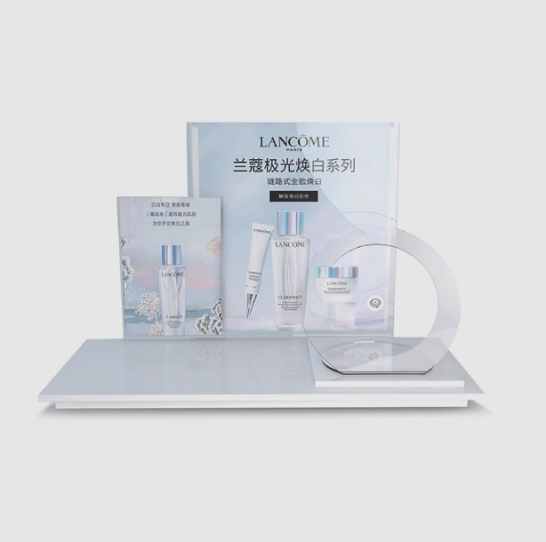 化妆品展示柜亚克力透明展柜配件
