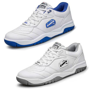 迪尔多纳男鞋牛筋休闲复古经典老款迪多品牌真皮迪爱多纳运动鞋