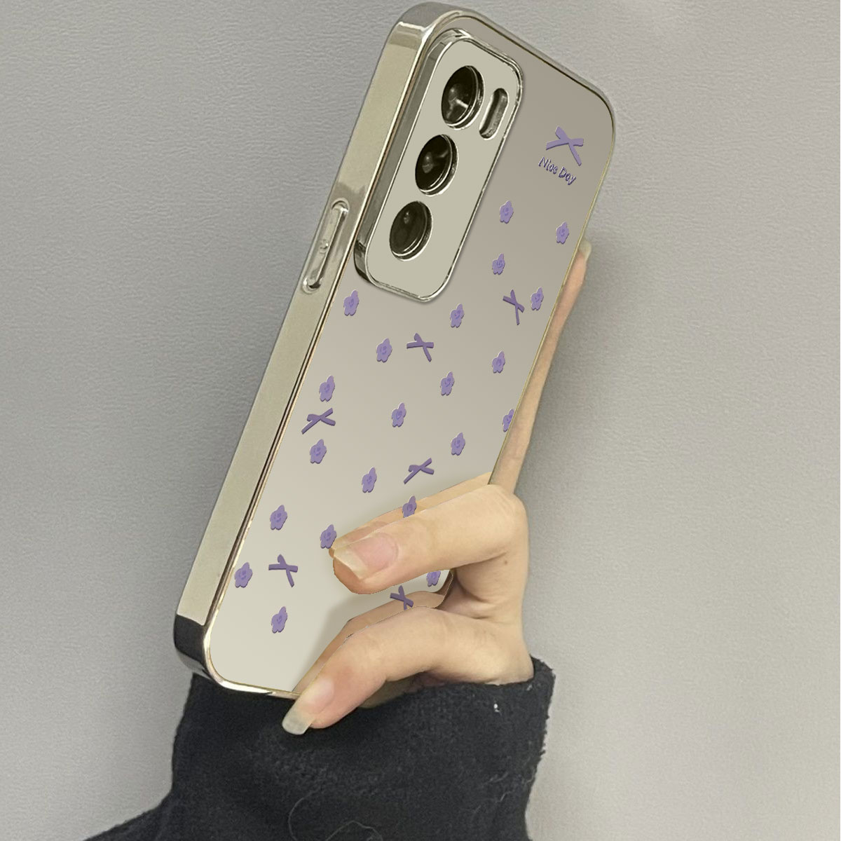 opporeno12镜面时尚手机壳