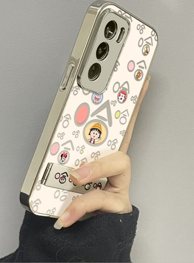 卡通哈哈适用opporeno13手机壳12新款11镜面10pro+9男8女款oppoa97a93a72a58a57a56a2pro3情侣oppofindx8x7套