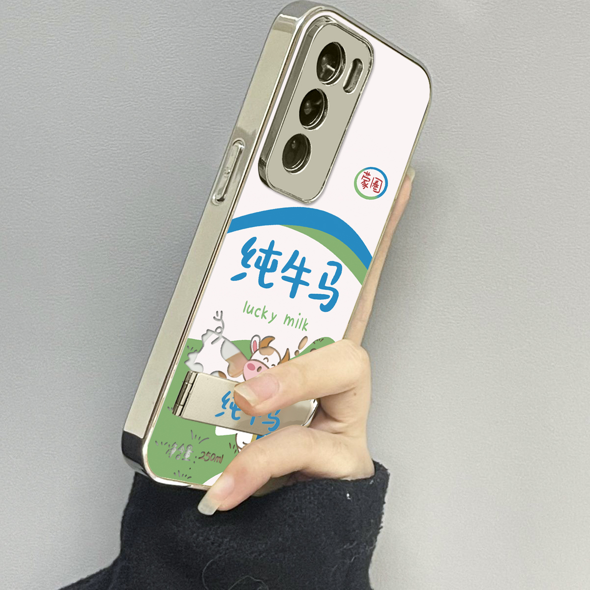 opporeno12镜面新款手机壳