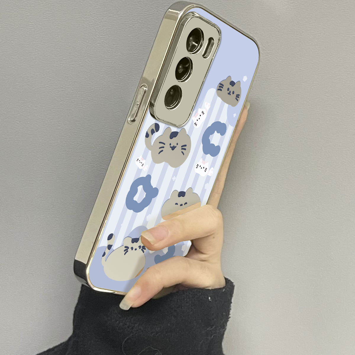 opporeno12镜面新款手机壳