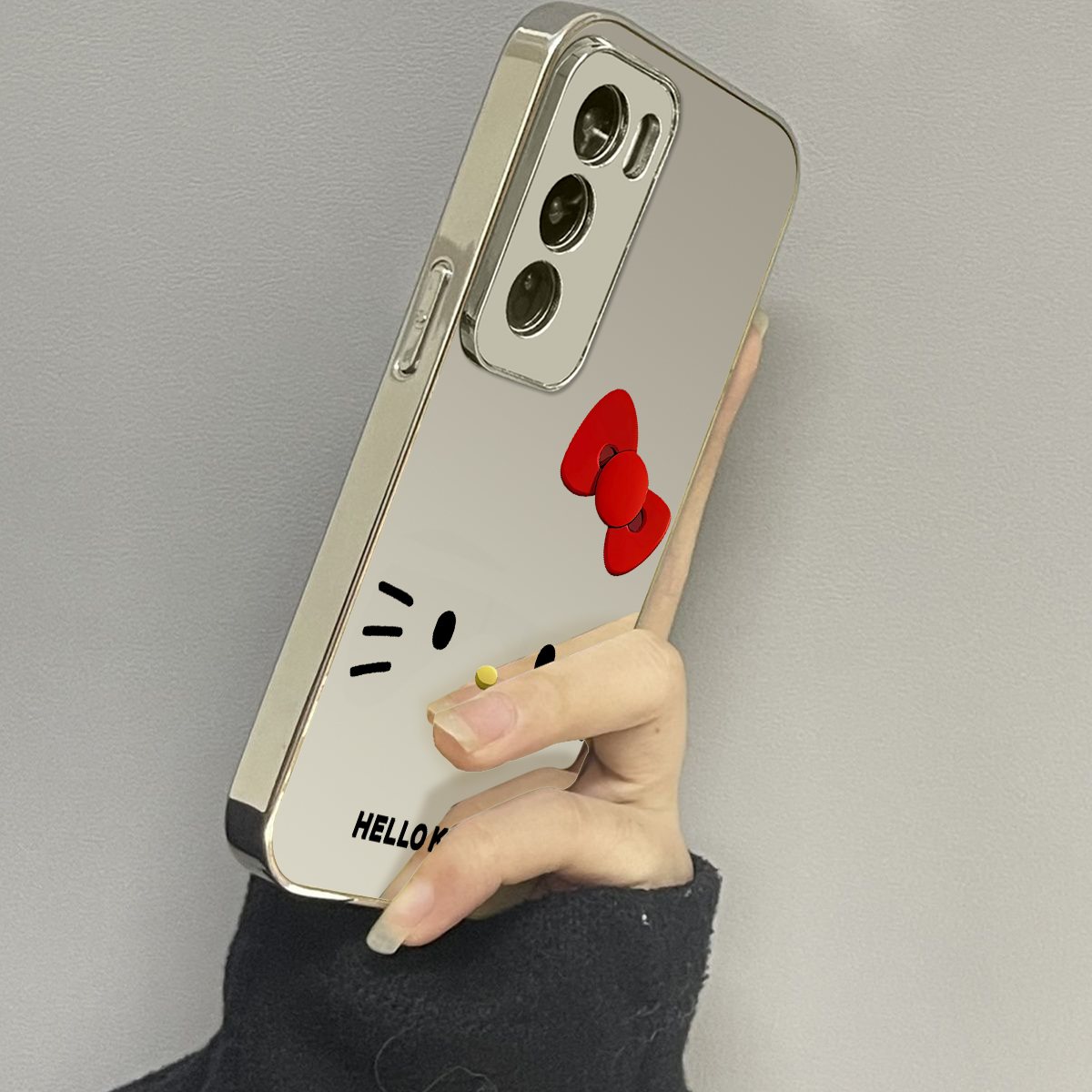 opporeno12镜面新款手机壳