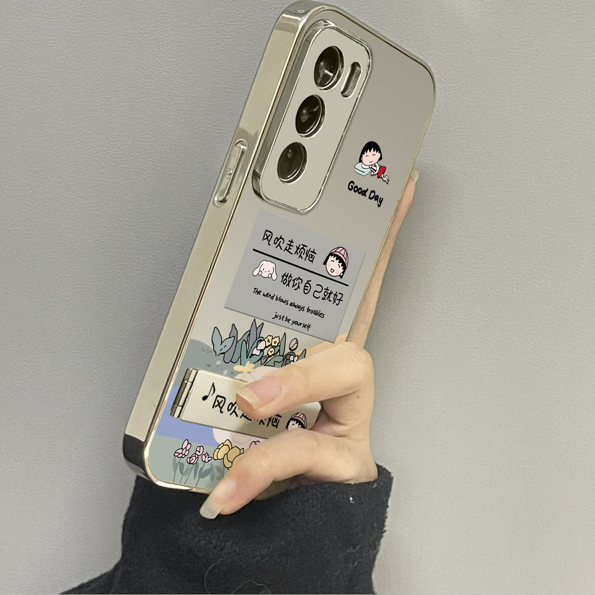 opporeno12镜面个性手机壳