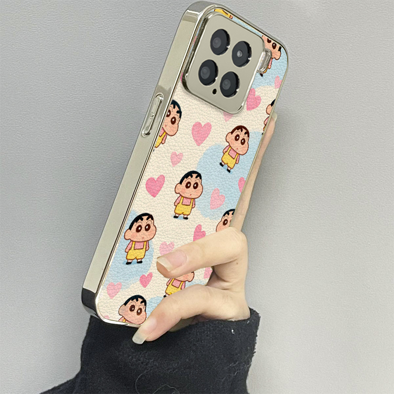 爱心小新适用小米17promax手机壳15ultra新款12x13pro男14女款红米k80k60k50情侣k70至尊版turbo3套note11pro