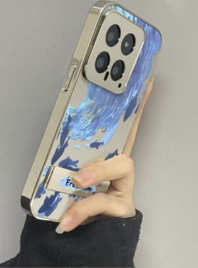 蓝色海洋适用小米15手机壳14ultra新款12x13pro男10s女款红米k80k60k50k40情侣k70e至尊版turbo3套note11pro+