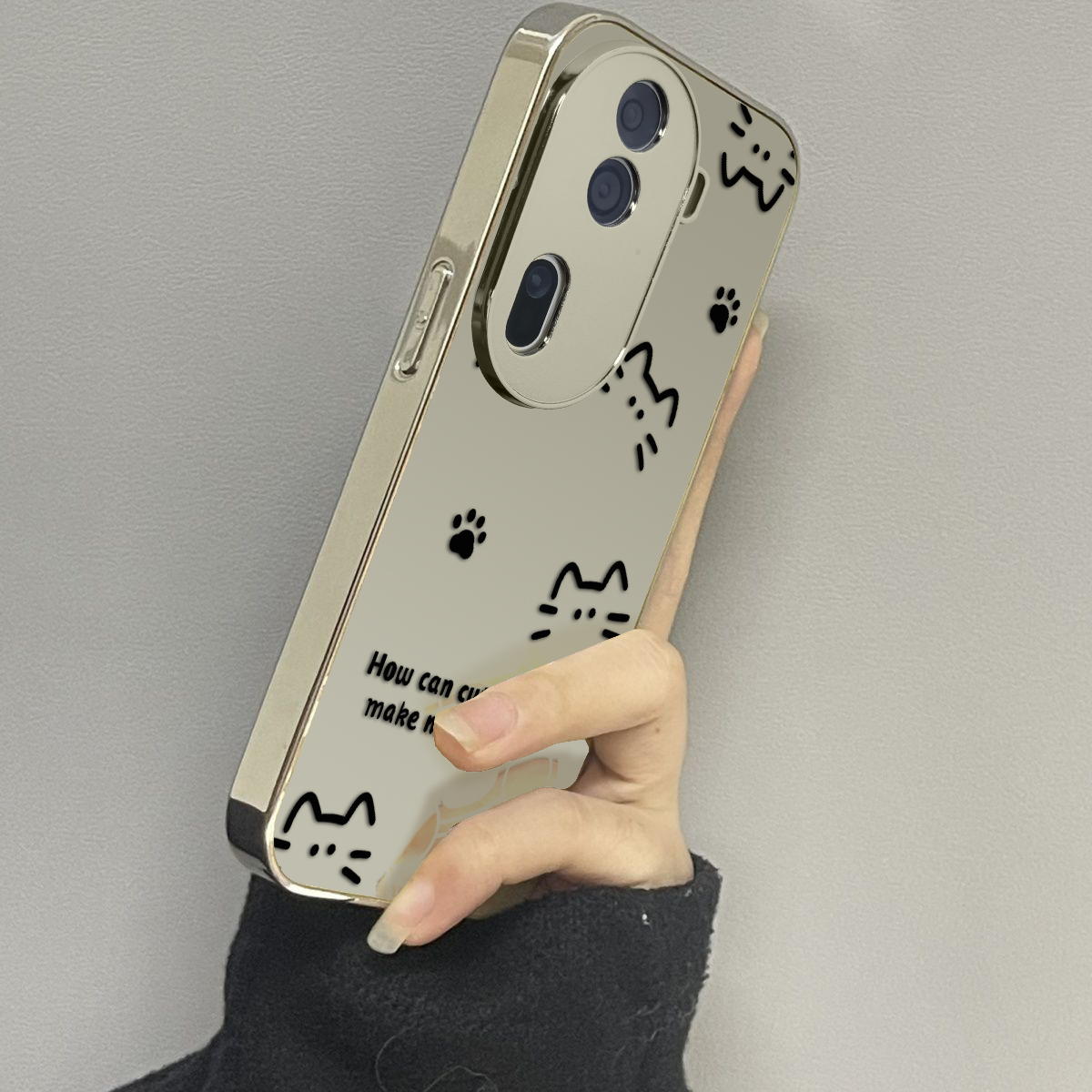 opporeno12镜面时尚手机壳