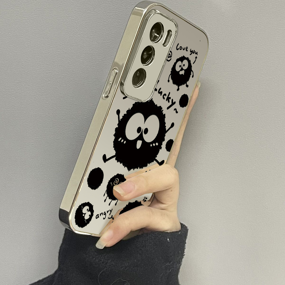 opporeno12镜面新款手机壳